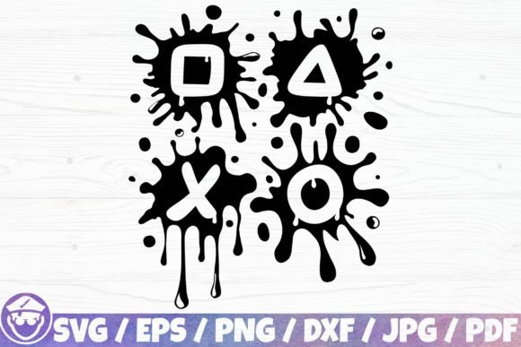 Download Controller Icon Splash,Gamer Ink Console - Gamer Collection